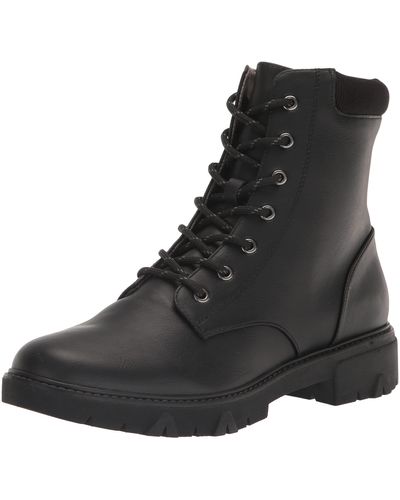 Dr. Scholls S Headstart Combat Boot Black Synthetic 11 M