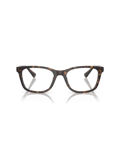 Brooks Brothers Bb2063u Universal Fit Square Prescription Eyewear Frames - Black