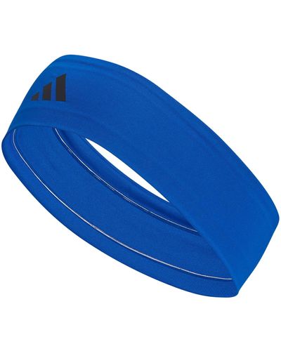 adidas Alphaskin Elastic Headband - Blue