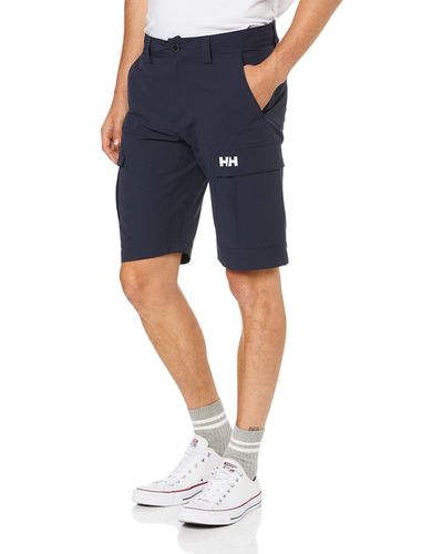 Helly Hansen Standard Qd 11" Cargo Shorts - Blue