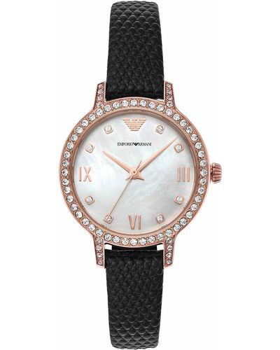 Emporio Armani Cleo Bracelet Watch - Metallic