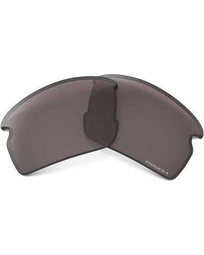 Oakley Flak 2.0 Low Bridge Fit Rectangular Replacement Sunglass Lenses - Gray