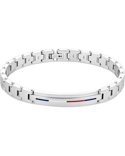Tommy Hilfiger Jewelry Men's Stainless Steel Link Bracelet - 2790313 - Black