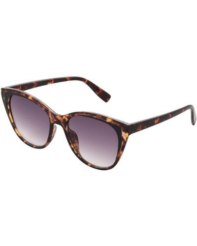 Nine West Amber Cateye Sunglasses - Brown