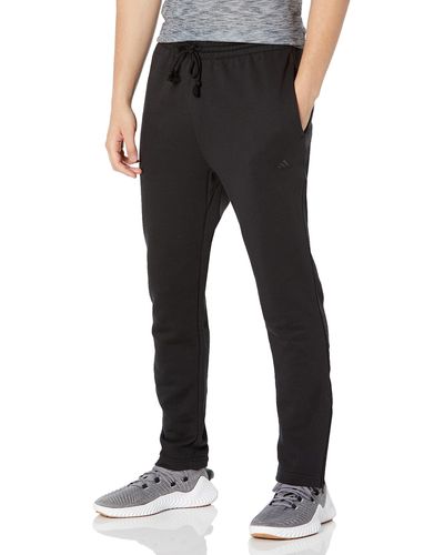 adidas All Szn Fleece Tapered Trousers - Black