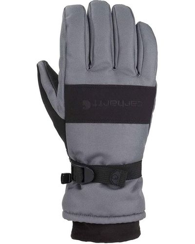 Carhartt Wp Waterproof Insulated Glove - Gray