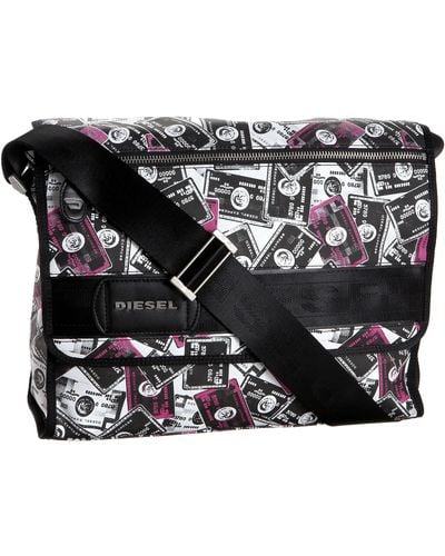 DIESEL Milli Messenger Bag,hot Pink,one Size - Black