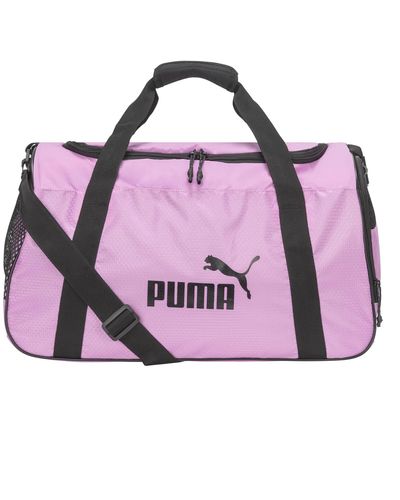 PUMA Evercat No. 1 Logo Duffel Bag - Purple