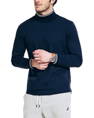 Nautica Turtleneck Sweater - Blue