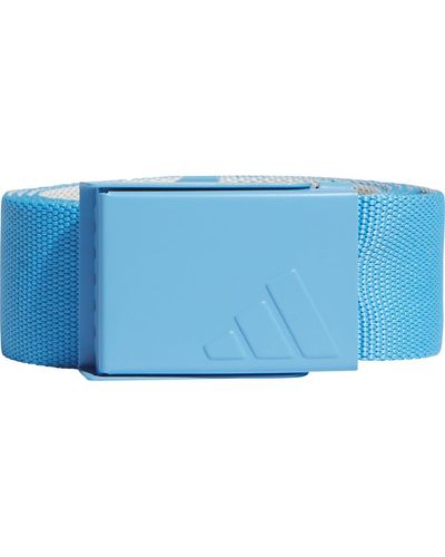 adidas Reversible Web Belt - Blue