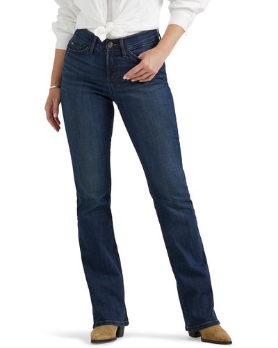 Lee Jeans Flex Motion Regular Fit Bootcut Jeans Jeans - Blau