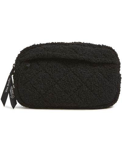 Vera Bradley Cotton Mini Belt Bag Sling Crossbody - Black