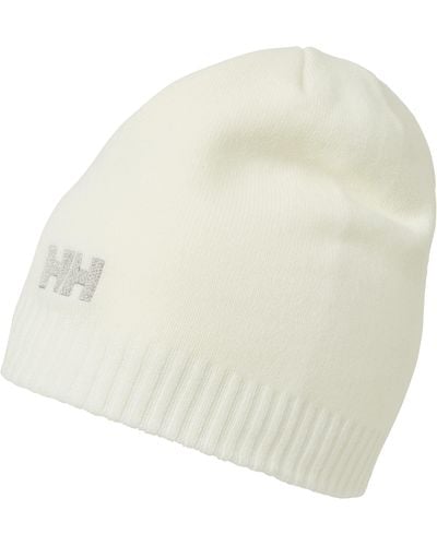 Helly Hansen Brand Hh Logo Beanie - White