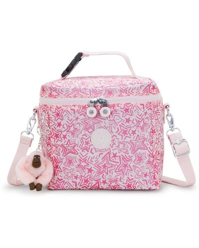 Kipling Graham Lunch Bag - Pink