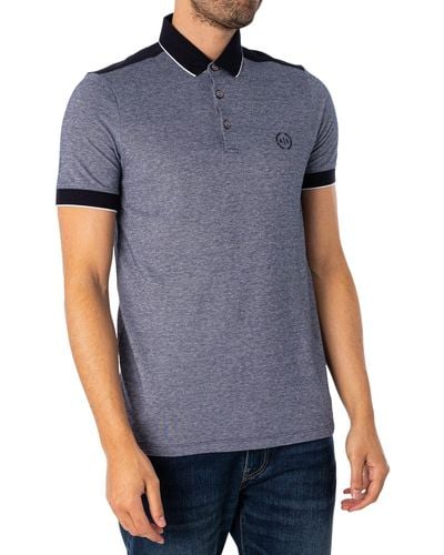 Armani Exchange Poloshirt - Blau