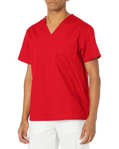 Dickies Eds Signature Scrubs For And Scrubs For - Red