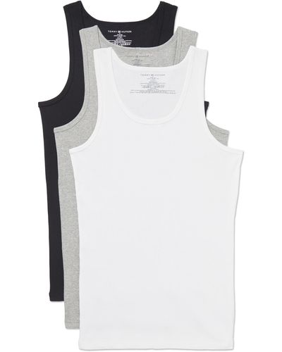 Tommy Hilfiger Undershirts Multipack Cotton Classics A-shirts - White