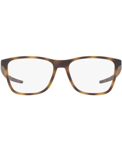 Oakley Ox8163f Centerboard Low Bridge Fit Square Prescription Eyewear Frames - Black