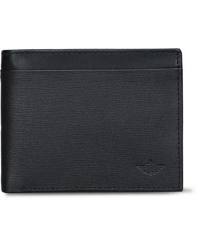 Dockers Saffiano Slimfold Wallet - Black