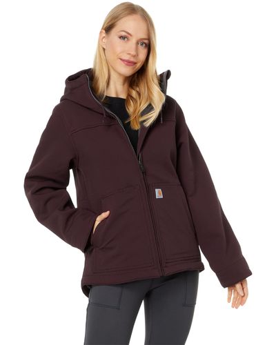 Carhartt Super Dux Relaxed Fit Sherpa-lined Active Jacket - Purple