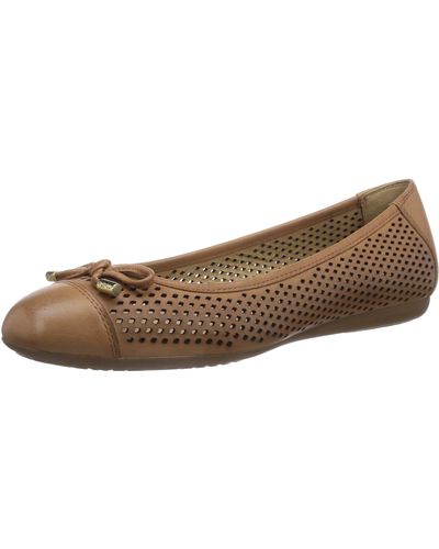 Geox W Lola 93 Ballet Flat in Black Lyst