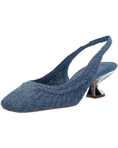 Katy Perry Laterr Woven Sling-back Pump - Blue