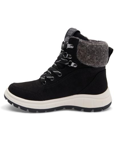 Roxy Marija Winter Boots Mid Calf - Black
