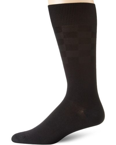Perry Ellis Triple S Texture,black,sock