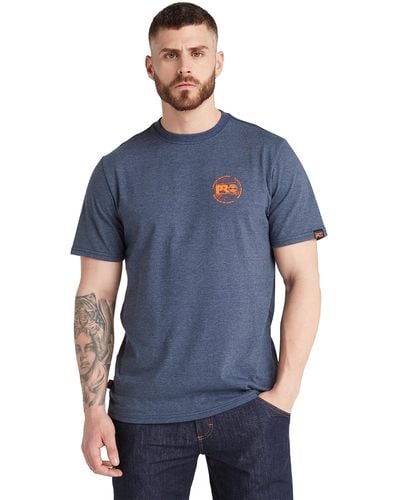 Timberland Core A.d.n.d. Graphic Short-sleeve T-shirt - Blue