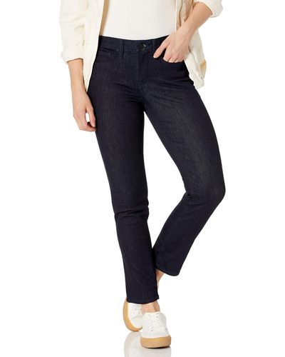 NYDJ Petite Sheri Slim Jeans - Blue