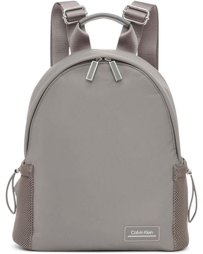 Calvin Klein Jessie Organizational Backpack - Gray