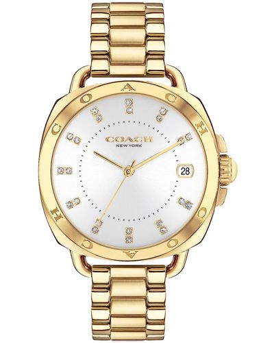 COACH Tatum Watch | A Fusion Of Sporty Sophistication | Designed For Every Occasion - Metallic