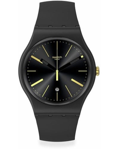 Swatch A Dash Of Yellow - Black