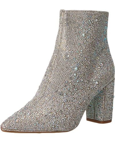 Betsey Johnson Sb-cady Ankle Boot - Gray