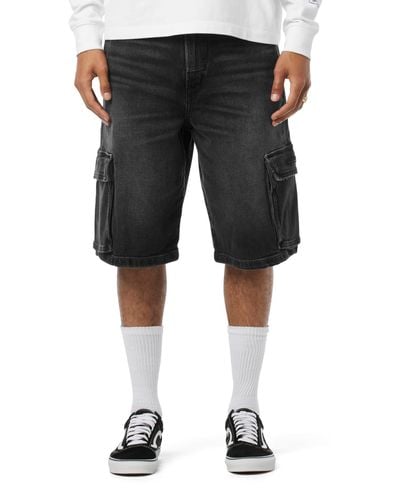 Hudson Jeans 90's Denim Cargo Short - Black