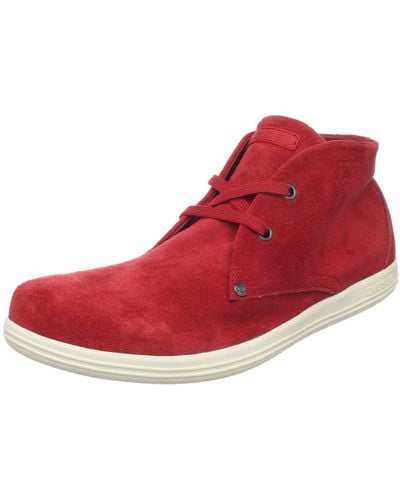 DIESEL Yell Out Joy Midtown Boot - Red