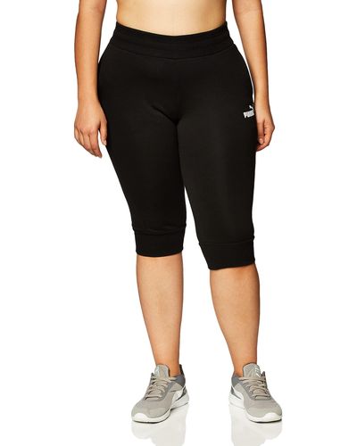 PUMA Essentials Capri Sweatpants - Black