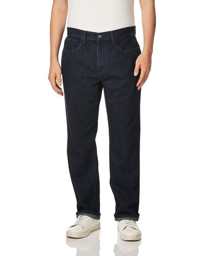 Nautica Mens Relaxed Fit Pant Jeans - Black