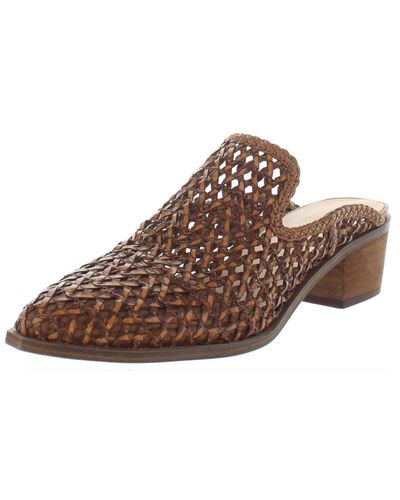 Chinese Laundry Woven Mule Fashion Boot - Brown