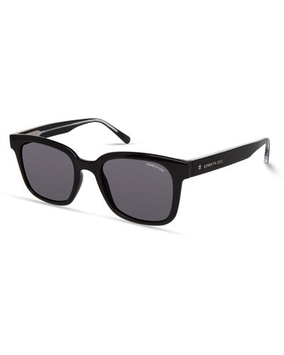 Kenneth Cole Kc5101a Square Sunglasses - Black