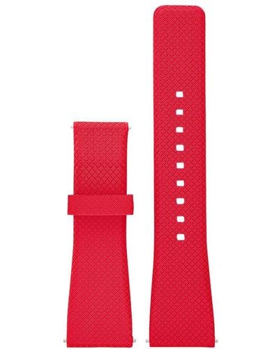 Michael Kors Access Bradshaw Red Silicone Smartwatch Strap Mkt9003