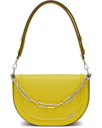 DKNY Orion Flap Bag - Yellow
