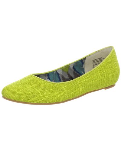 Seychelles Head In The Clouds Ballet Flat,yellow,6 M Us - Black