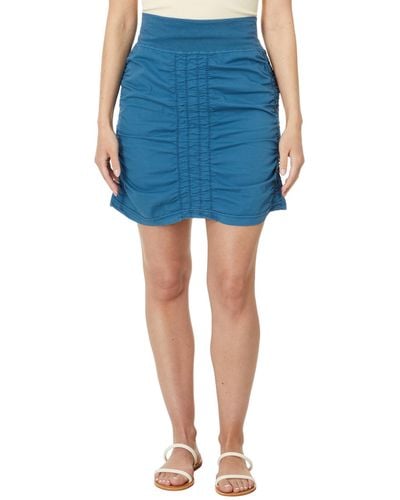 XCVI Trace Skirt - Blue