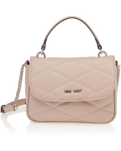 Nine West Issy Mini Top Handle Flap - Pink