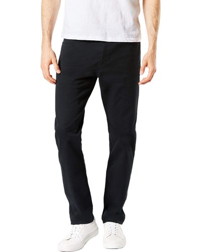 Dockers Slim Fit Jean Cut All Seasons Tech Pants - Black
