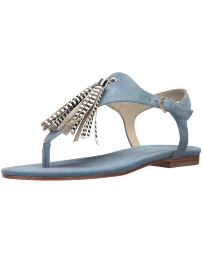Bettye Muller Concepts Samba Sandal Blue 8.5 M Us
