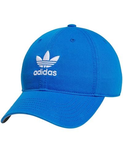 adidas Relaxed Fit Adjustable Strapback Cap - Blue