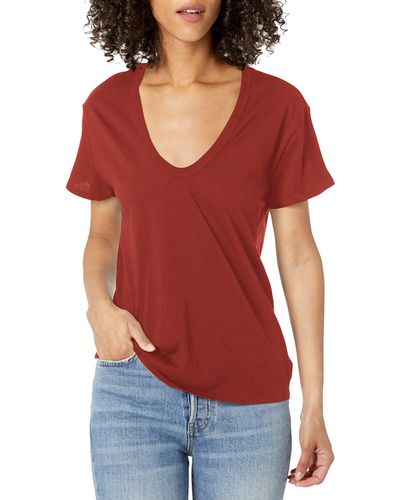 AG Jeans Henson Tee - Red