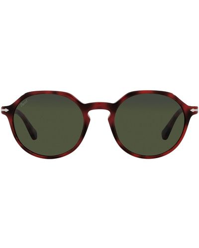 Persol Po3255s Square Sunglasses - Black